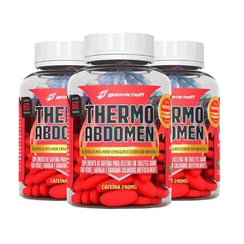 Benefícios do Thermo Abdomen · Aumento de desempenho: Energia extra para treinos mais intensos e eficazes.